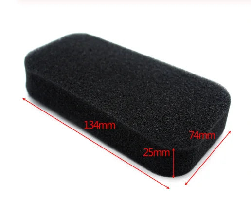 Filtro universal color negro de esponja para generadores de 2,000-3,500watts
