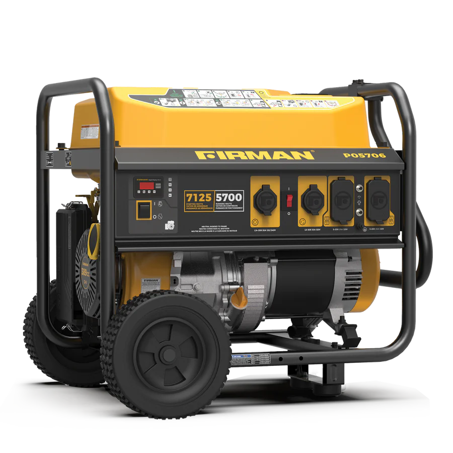 Válvula de gasolina en metal original para generador eléctrico Firman P03608, 3650watts