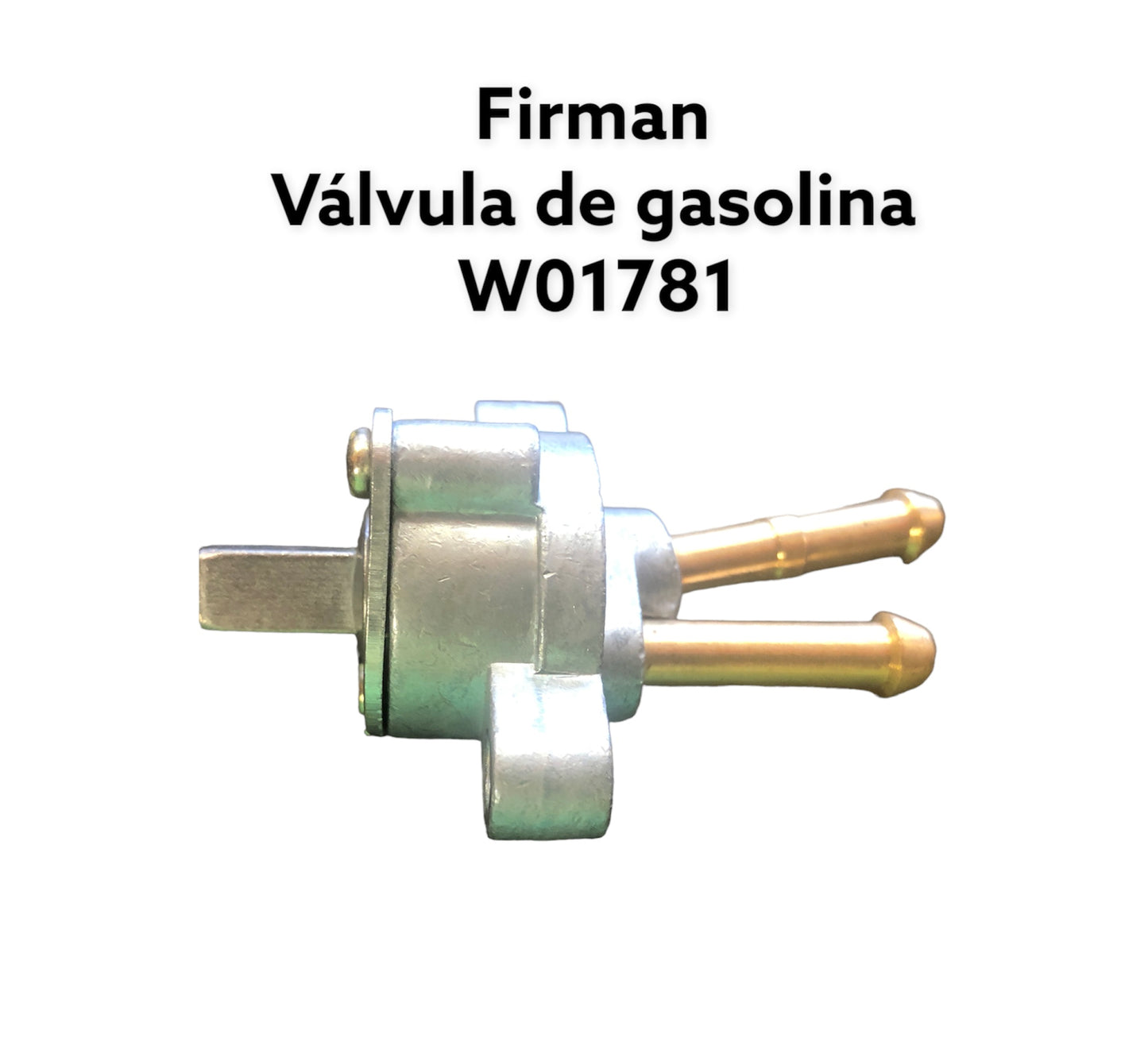 Válvula de gasolina en metal, original firman para generador / inverter Firman 2100 watts