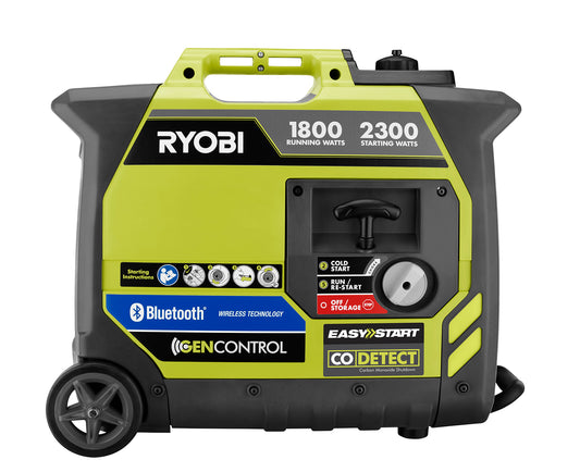 Generador Inverter Ryobi 2,300watts/ 1,800watts