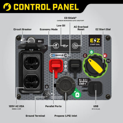 Generador Inverter Champion Dual 2500watts