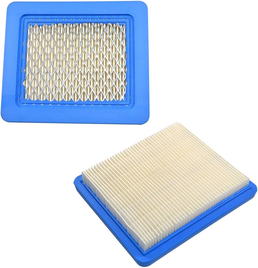 Filtro de aire azul para motores Briggs Stratton 491588, 399959, 491588S 3.5-6HP