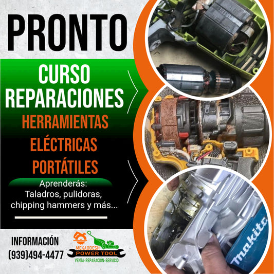 Seminario Presencial Reparaciones Herramientas Eléctricas