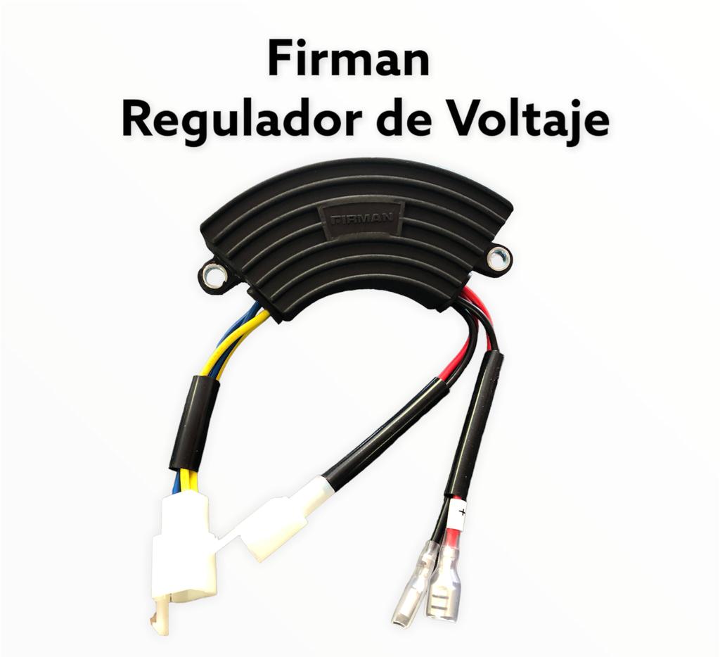 Regulador de Voltaje original generador Firman P03603 4550watts, Media luna pequeño AVR 250v/220uf