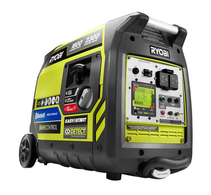 Generador Inverter Ryobi 2,300watts/ 1,800watts